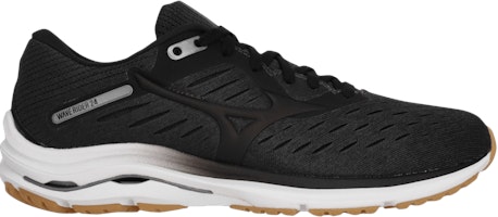 (Women) Mizuno Wave Rider 24 Wide 'Grey Black' J1GD200609 (Women) Mizuno Wave Rider 24 Wide 'Grey Black' J1GD200609
