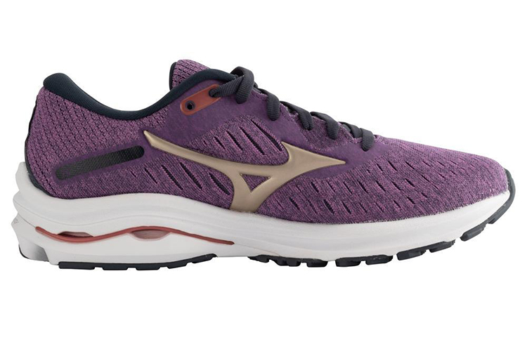 Order (W) Mizuno Wave Rider 24 Large ''Violet Or'' J1GD200642