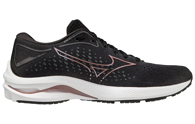 Order (Women) Mizuno Wave Rider 25 'Black Copper' J1GD210344