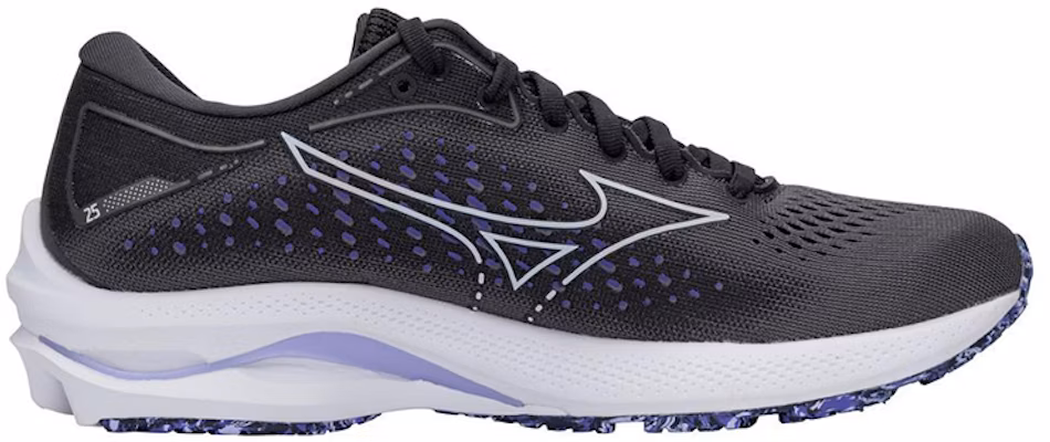 (W) Mizuno Wave Rider 25 'Hitam Ungu' J1GD210393 Order (W) Mizuno Wave Rider 25 'Hitam Ungu' J1GD210393