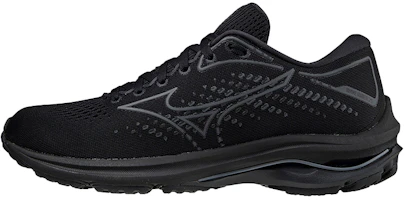 (Women) Mizuno Wave Rider 25 'Black Quiet Shade' J1GD210335 (Women) Mizuno Wave Rider 25 'Black Quiet Shade' J1GD210335