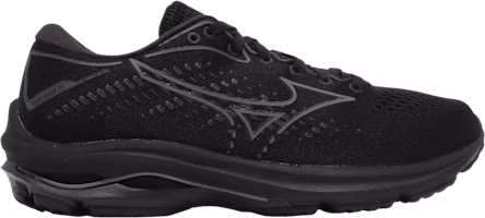 (Women) Mizuno Wave Rider 25 'Black Quiet Shade' J1GD210335 (Women) Mizuno Wave Rider 25 'Black Quiet Shade' J1GD210335