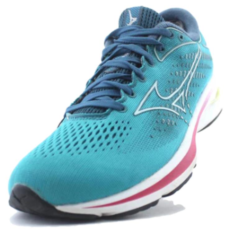 Order (W) 미즈노 웨이브 라이더 25 블루레드 (Mizuno Wave Rider 25 Blue Red) J1GD210388