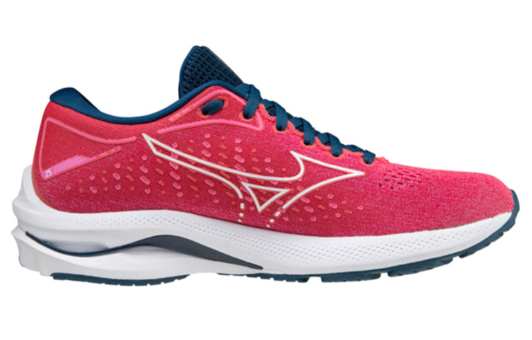 Order (W) Mizuno Wave Rider 25 'Merah Jambu Low' J1GD210301