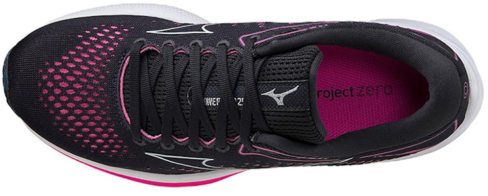 (W) 미즈노 웨이브 라이더 25 '프로젝트 제로 블랙 핑크' J1GD215423 Lookbook (W) 미즈노 웨이브 라이더 25 '프로젝트 제로 블랙 핑크' J1GD215423