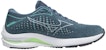 (W) Mizuno Wave Rider 25 'Quarry Pearl Blue' Lelaki Wanita Lari Kasut J1GD210323