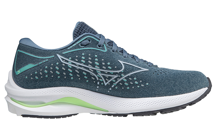 Order (W) Mizuno Wave Rider 25 ''Quarry Pearl Blue'' Sneaker J1GD210323