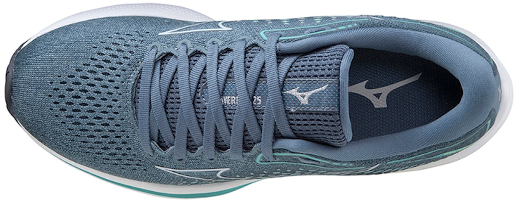 (Women) Mizuno Wave Rider 25 'Quarry Pearl Blue' J1GD210323 Lookbook (Women) Mizuno Wave Rider 25 'Quarry Pearl Blue' J1GD210323