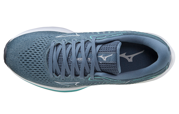 Lookbook (W) Mizuno Wave Rider 25 ''Quarry Pearl Blue'' Sneaker J1GD210323
