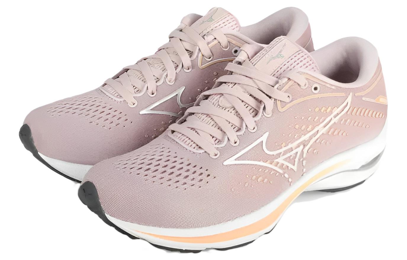 Lookbook (W) 미즈노 웨이브 라이더 25 '로즈' J1GD210308