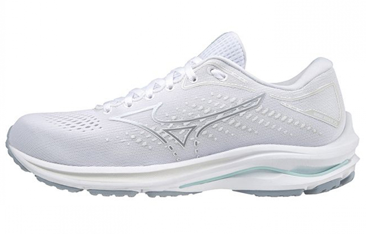 (Women) Mizuno Wave Rider 25 'White' J1GD210394