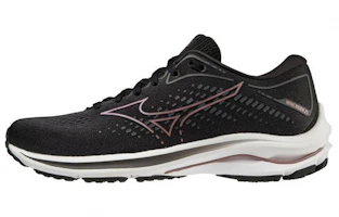 (Women) Mizuno Wave Rider 25 Super Wide 'Black Purple' J1GD210644 (Women) Mizuno Wave Rider 25 Super Wide 'Black Purple' J1GD210644