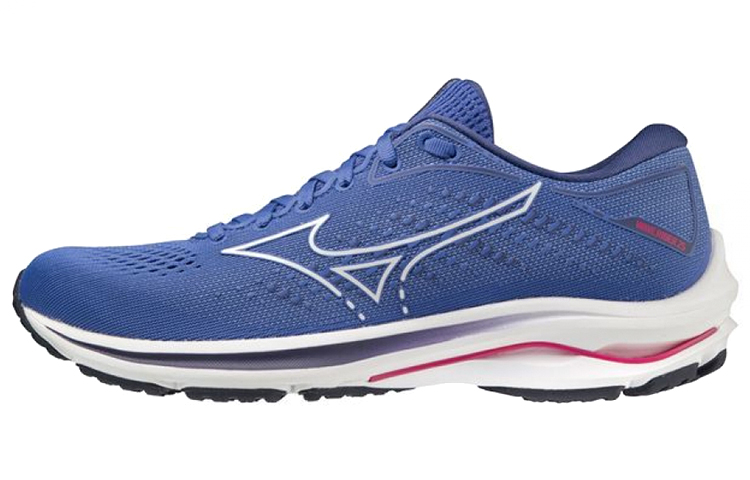 (Women) Mizuno Wave Rider 25 Super Wide 'Blue White'  J1GD210600