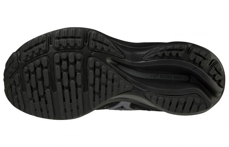 (W) Mizuno Wave Rider 25 Waveknit 'Black' 圖 4
