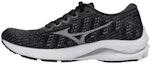 Buy (W) Mizuno Wave Rider 25 Waveknit 'Hitam Kelabu' J1GD217590