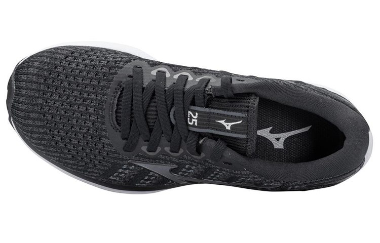 Order (W) Mizuno Wave Rider 25 Waveknit ''Nero Grigio'' J1GD217590
