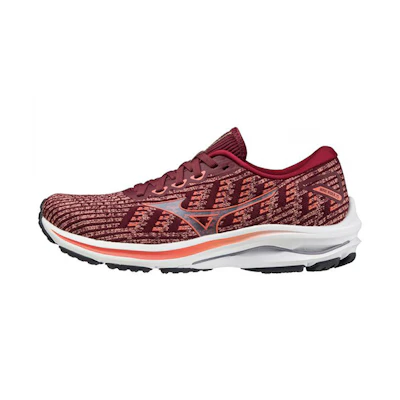 (W) Mizuno Wave Rider 25 Waveknit 'CMFT Red'