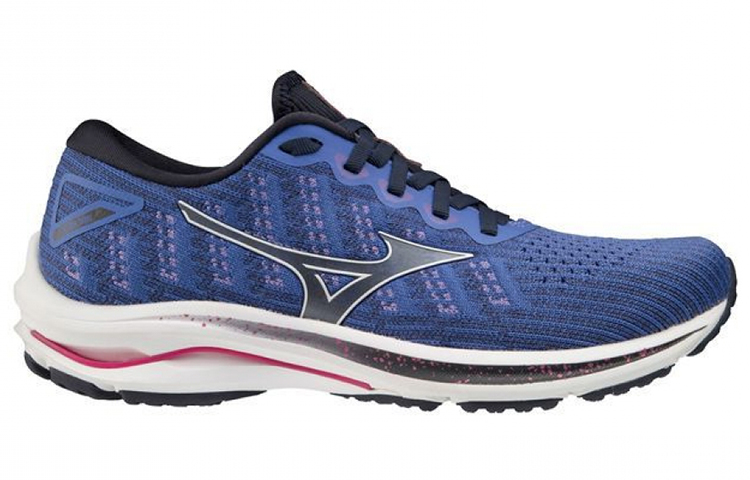 Order (W) Mizuno Wave Rider 25 Waveknit Super Wide ''Blauw Wit'' J1GD217702
