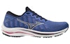 Order (W) 미즈노 웨이브 라이더 25 와이드 니트 블루 화이트 (Mizuno Wave Rider 25 Wide Knit Blue White) J1GD217702