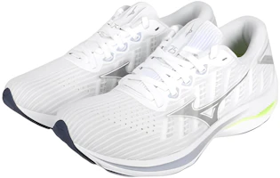 Lookbook (女款)Mizuno 美津濃 Wave Rider 25 Waveknit 超寬版「灰白色」 J1GD217701