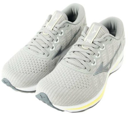 (W) Mizuno Wave Rider 25 Waveknit Wide 'Gris Verde' J1GD217793 Lookbook (W) Mizuno Wave Rider 25 Waveknit Wide 'Gris Verde' J1GD217793