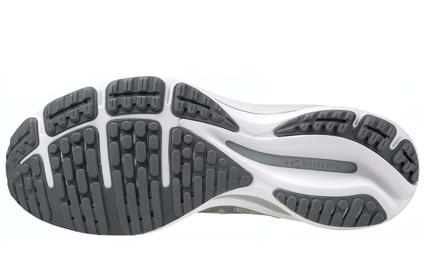 Purchase (W) Mizuno Wave Rider 25 Waveknit Wide ''Gris Vert'' J1GD217793