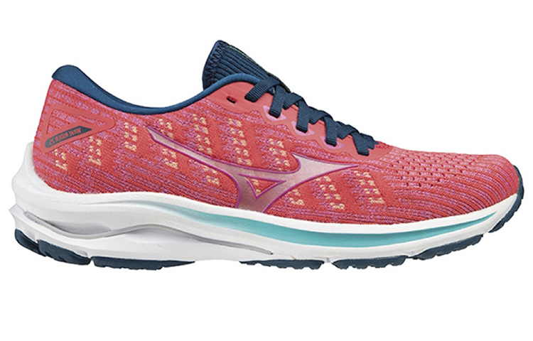 Order (W) Mizuno Wave Rider 25 Waveknit Wide ''Rosa'' J1GD217778