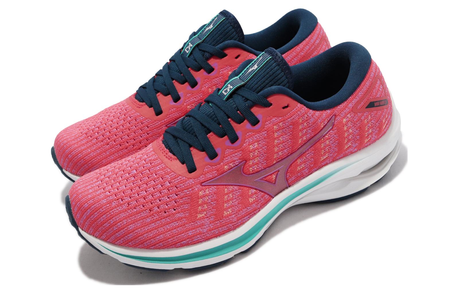 Lookbook (W) Mizuno Wave Rider 25 Waveknit Wide ''Rosa'' J1GD217778