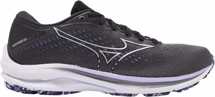 (Women) Mizuno Wave Rider 25 Wide 'Black Pearl Violet Glow' J1GD210693 (Women) Mizuno Wave Rider 25 Wide 'Black Pearl Violet Glow' J1GD210693