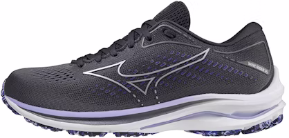 (Women) Mizuno Wave Rider 25 Wide 'Black Pearl Violet Glow' J1GD210693 (Women) Mizuno Wave Rider 25 Wide 'Black Pearl Violet Glow' J1GD210693
