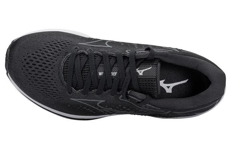 Lookbook (W) Mizuno Wave Rider 25 Wide ''Dark Shadow'' Hardlopenschoenen J1GD210634