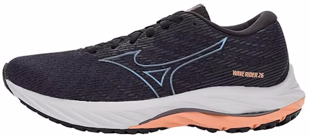 (Women) Mizuno Wave Rider 26 'Black Comfort' J1GC226327 (Women) Mizuno Wave Rider 26 'Black Comfort' J1GC226327