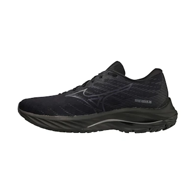 (W) Mizuno Wave Rider 26 'Black Dark Grey'