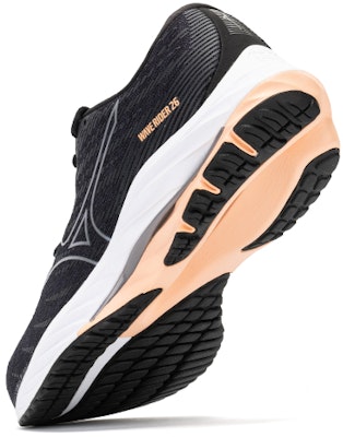 (Women) Mizuno Wave Rider 26 'Black Pink' J1GD220322 Shop (Women) Mizuno Wave Rider 26 'Black Pink' J1GD220322