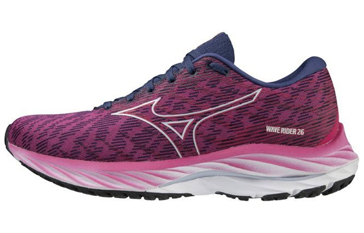 (Women) Mizuno Wave Rider 26 'Wine Red' J1GD220327