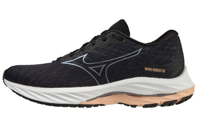 (Women) Mizuno Wave Rider 26 Super Wide 'Dark Grey'  J1GD220622