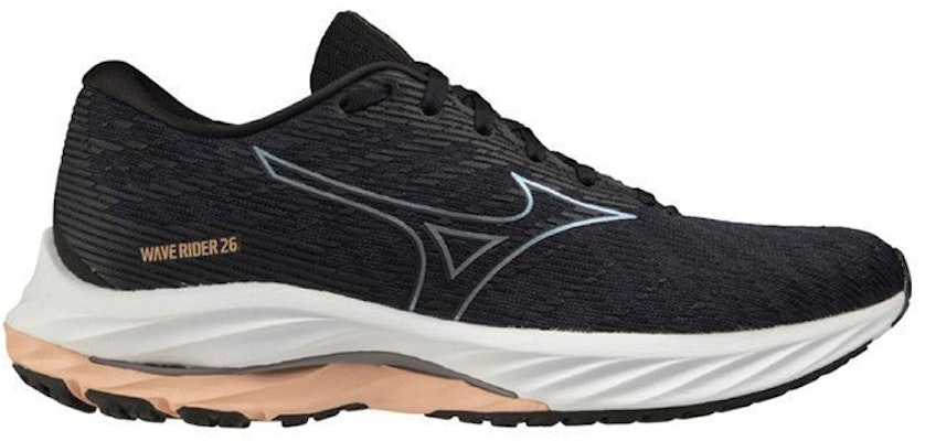 (W) Mizuno Wave Rider 26 Extra Lebar 'Abu Tua' J1GD220622 Order (W) Mizuno Wave Rider 26 Extra Lebar 'Abu Tua' J1GD220622