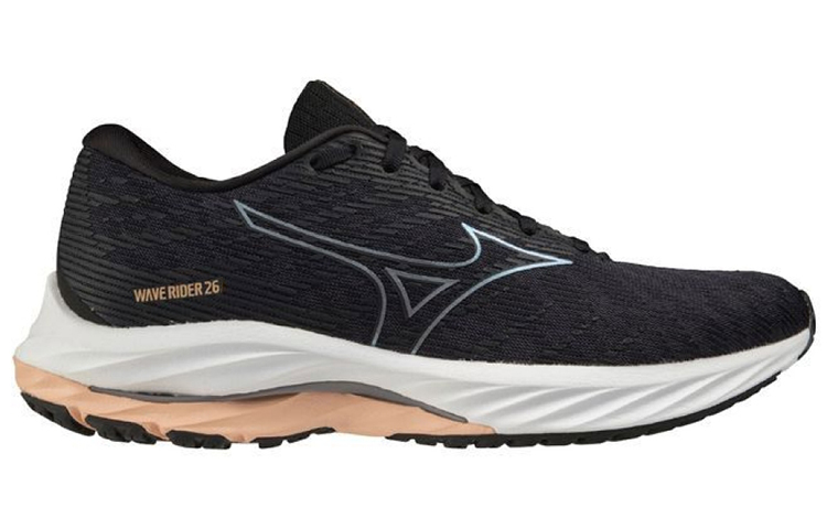 Order (W) Mizuno Wave Rider 26 Extra Breit ''Dunkelgrau'' J1GD220622