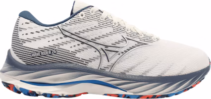 (Women) Mizuno Wave Rider 26 Super Wide 'White Blue' J1GD226521 (Women) Mizuno Wave Rider 26 Super Wide 'White Blue' J1GD226521