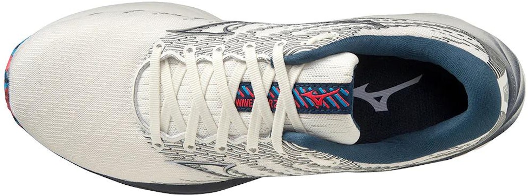 (Women) Mizuno Wave Rider 26 Super Wide 'White Blue' J1GD226521 Lookbook (Women) Mizuno Wave Rider 26 Super Wide 'White Blue' J1GD226521