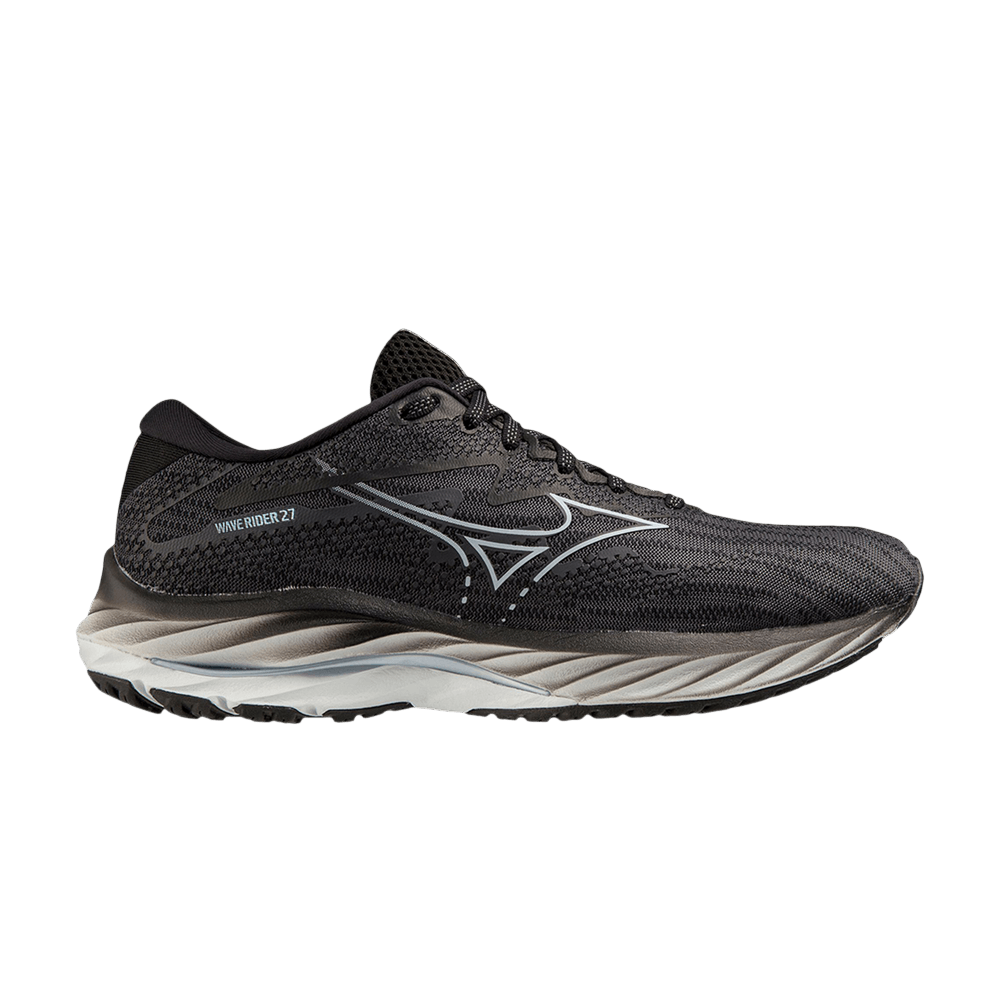 (Women) Mizuno Wave Rider 27 'Ebony Snowcrest'  411418-EY0G