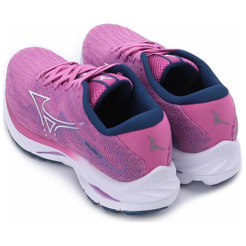 Order (Women) Mizuno Wave Rider 27 'Rosebud Navy Peony' J1GD230373