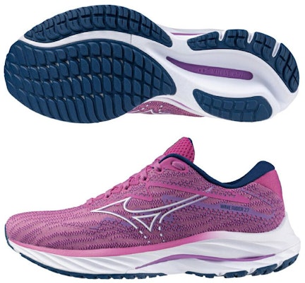 (W) 미즈노 웨이브 라이더 27 '로즈버드 네이비 피오니' J1GD230373 Shop (W) 미즈노 웨이브 라이더 27 '로즈버드 네이비 피오니' J1GD230373