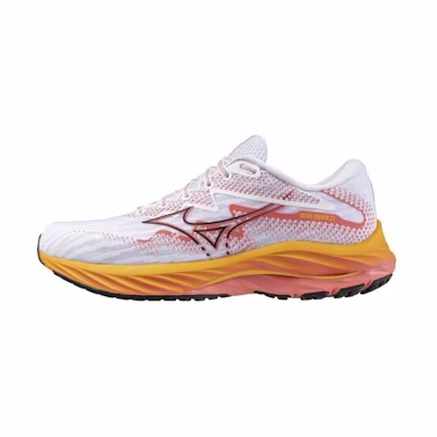 (W) Mizuno Wave Rider 27 'White Dubarry'