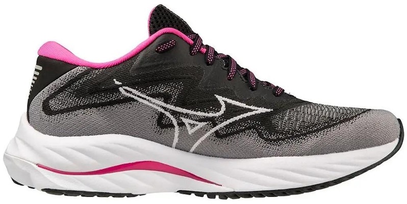 (W) Mizuno Wave Rider 27 SSW 'Hitam Merah Muda' J1GD235421 Order (W) Mizuno Wave Rider 27 SSW 'Hitam Merah Muda' J1GD235421
