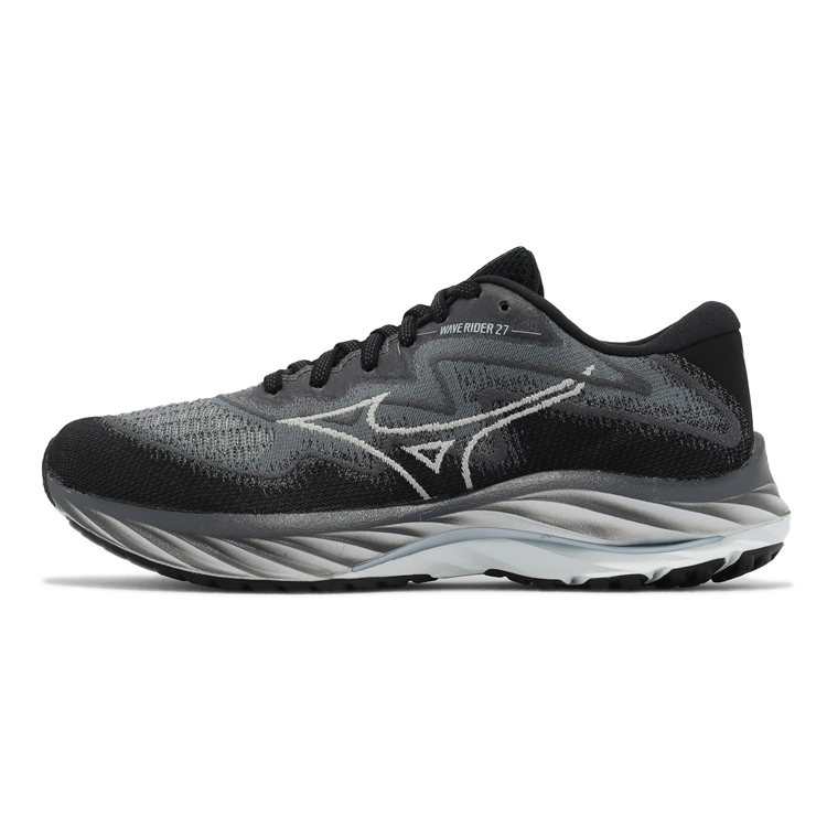 (Women) Mizuno Wave Rider 27 SSW 'Black Stormy Weather'  J1GD237722