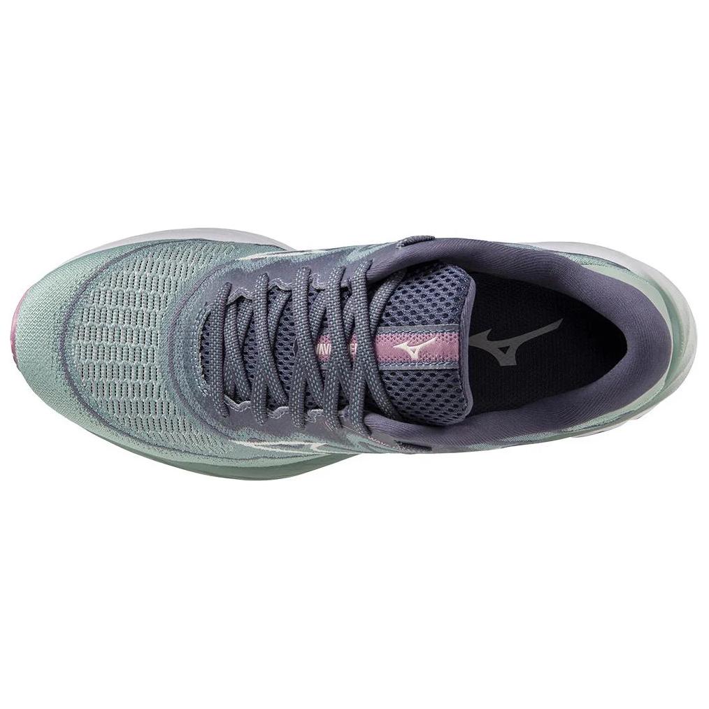 Lookbook (W) Mizuno Wave Rider 27 SSW 'Blue Surf' Zapatillas Running Azul. J1GD237524