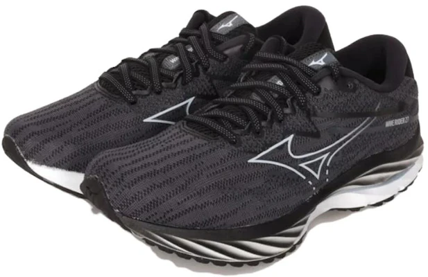 (W) Mizuno Wave Rider 27 SSW ''Ebony Illusion Bleu'' J1GD230622 Lookbook (W) Mizuno Wave Rider 27 SSW ''Ebony Illusion Bleu'' J1GD230622