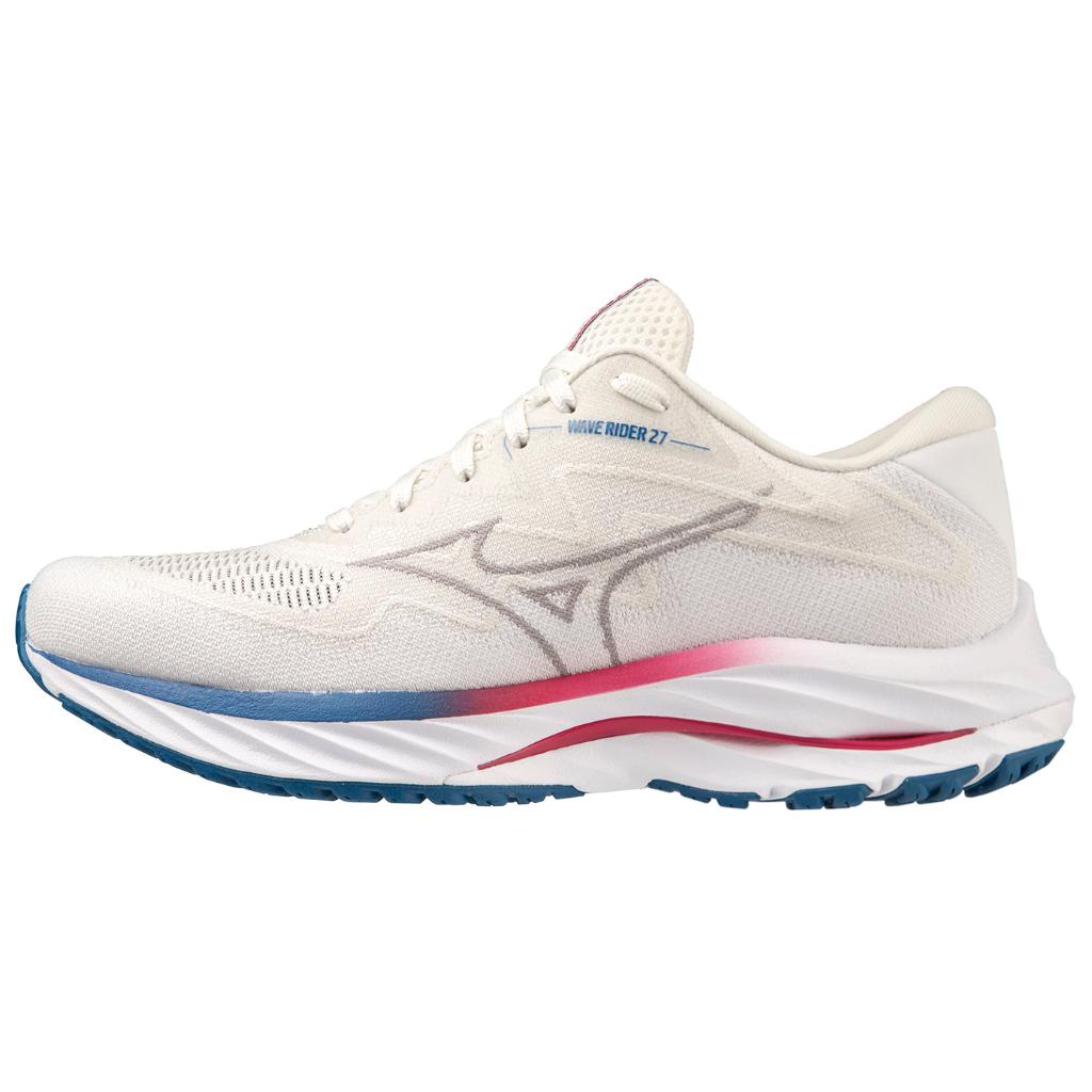(Women) Mizuno Wave Rider 27 SSW 'White Papyrus'  J1GD237725
