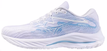 (Women) Mizuno Wave Rider 27 Super Wide 'White Cerulean' J1GD230676 (Women) Mizuno Wave Rider 27 Super Wide 'White Cerulean' J1GD230676